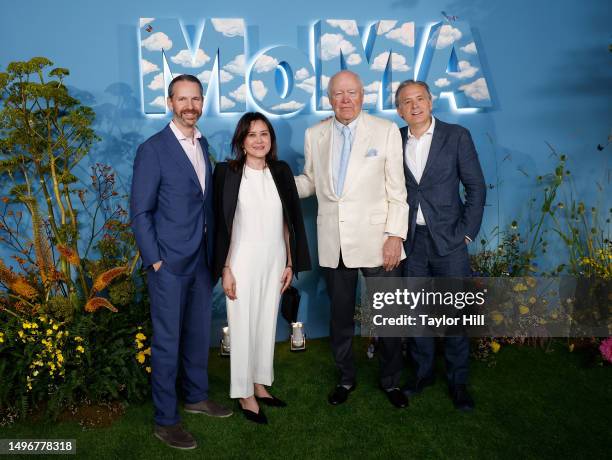 Scott Nussbaum, Takako Nagasawa, Jamie Niven and Jean-Paul Engelen attend the Party in the Garden at the Museum of Modern Art on June 06, 2023 in New...