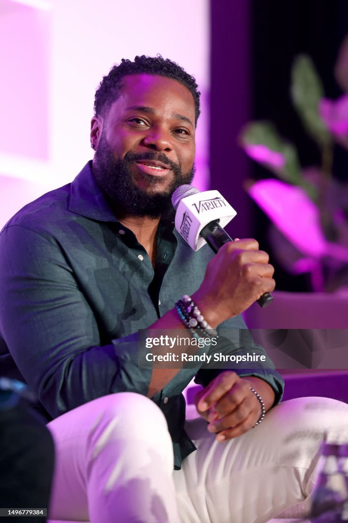 Variety Program Malcolm-Jamal Warner speaks onstage during Variety's TV FYC Fest on ...