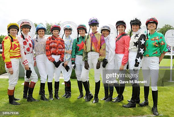 Dido Harding, Philippa Holland, Gina Bryce, Alysen Miller, Francesca Cumani, Harriet Bond, Edie Campbell, Emma Spencer, Rosemary Ferguson, Trish...