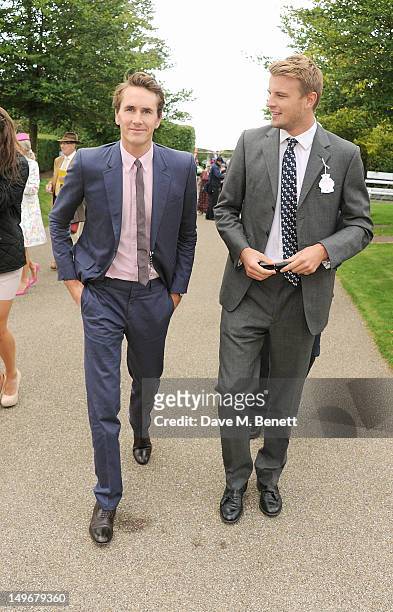 Otis Ferry attends Ladies Day at Glorious Goodwood held at Goodwood Racecourse on August 2, 2012 in Chichester, England.