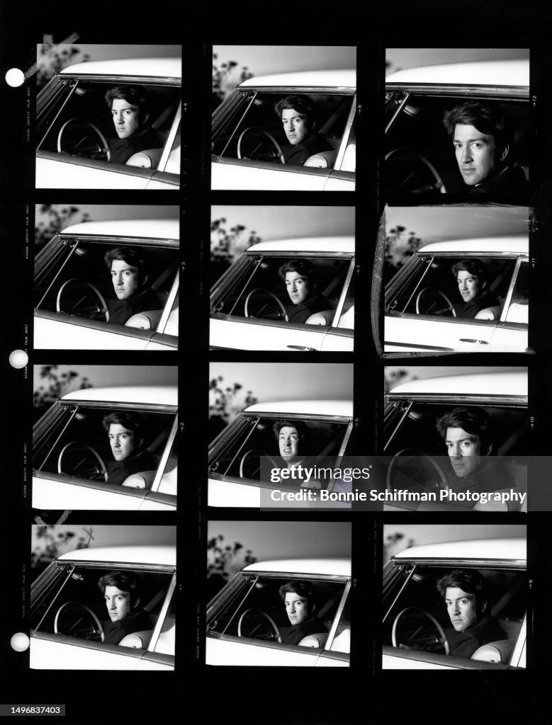 Proof Sheet Of David Lynch