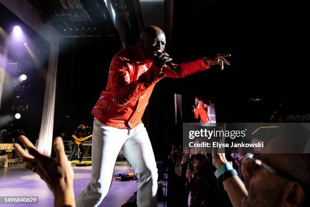 Seal performs at the Greek Theatre on June 7, 2023 in Los Angeles, California.