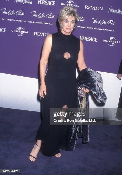 Actress Linda Gray attends the Ninth Annual Fire & Ice Ball to Benefit the Revlon/UCA Women's Cancer Research Program on December 9, 1998 at...