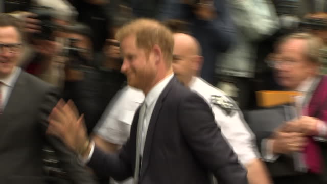 GBR: Prince Harry gives evidence for a second day in his case against Mirror Group Newspapers