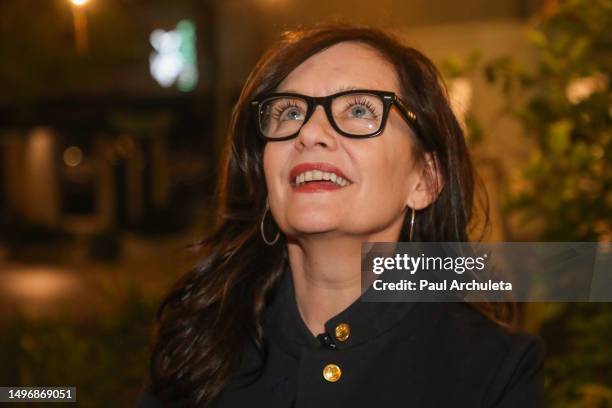 Guinevere Turner attends the Los Angeles special screening of "Dalíland" at Culver Theater on June 07, 2023 in Culver City, California.