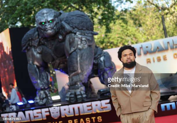 Steven Caple Jr attends the "Transformers: Rise Of The Beasts" European Premiere at Cineworld Leicester Square on June 07, 2023 in London, England.
