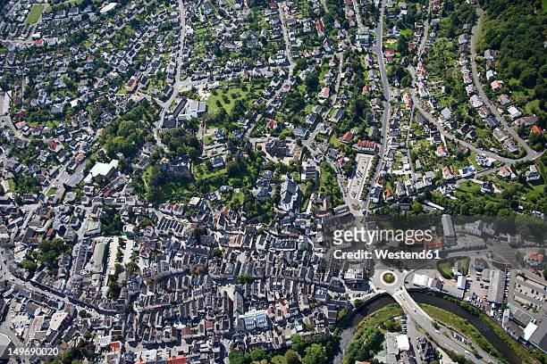 europe, germany, herborn, view of town - hesse germany stock-fotos und bilder