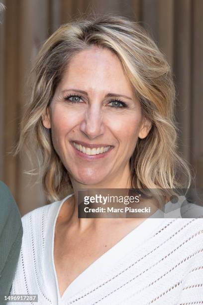 Maud Fontenoy attends the Maud Fontenoy Foundation Ocean Education Awards Ceremony on June 08, 2023 in Paris, France.