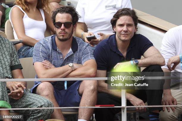 Daniel Bruhl attends day 11 of the 2023 French Open at Stade Roland Garros on June 7, 2023 in Paris, France.