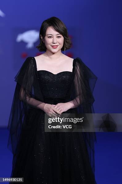 Ma Li Ping Actress Ma Li arrives at the red carpet for Douyin Movie Wonder Night ...
