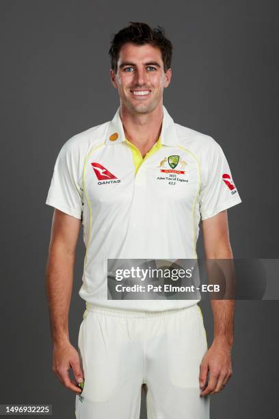 Pat Cummins of Australia poses for a portrait on June 2, 2023 in London, England.