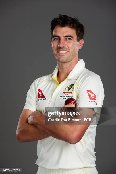 Pat Cummins of Australia poses for a portrait on June 2, 2023 in London, England.