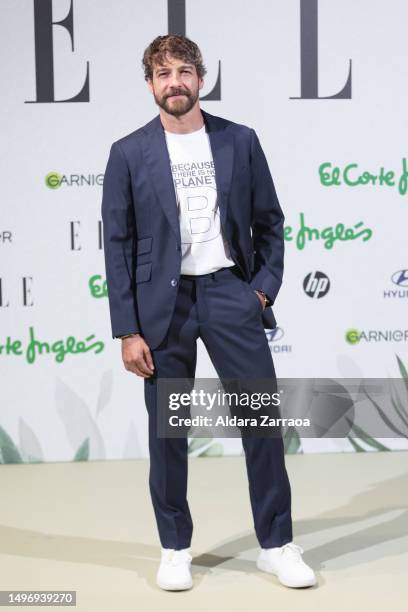 Felix Gomez attends the Elle Eco Awards 2023 photocall at Real Fabrica de Tapices on June 07, 2023 in Madrid, Spain.