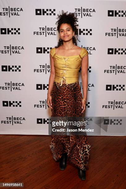 Zazie Beetz attends the Jury Lunch during 2023 Tribeca Festival at Tribeca Grill on June 08, 2023 in New York City.