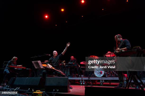 Michael Gira of Swans performs on stage during day 3 of Primavera Sound Barcelona 2023 at Parc del Forum on June 02, 2023 in Barcelona, Spain.