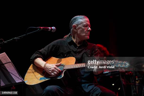 Michael Gira of Swans performs on stage during day 3 of Primavera Sound Barcelona 2023 at Parc del Forum on June 02, 2023 in Barcelona, Spain.