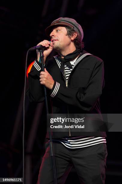 Adam Green of The Moldy Peaches performs on stage during day 3 of Primavera Sound Barcelona 2023 at PArc del Forum on June 02, 2023 in Barcelona,...