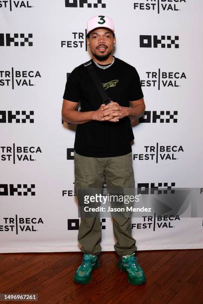 Chance the Rapper attends the Jury Lunch during 2023 Tribeca Festival at Tribeca Grill on June 08, 2023 in New York City.