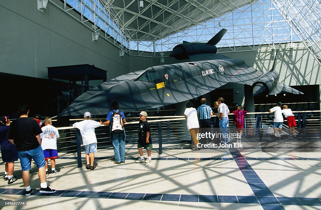 SR-71, Entrance Hall, Strategic Air Command Museum.