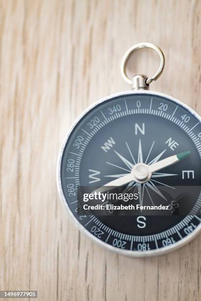 compass - modern compass stockfoto's en -beelden