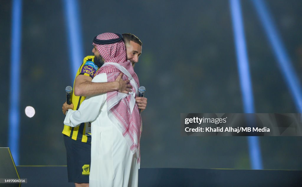 Karim Benzema Official Reception at Al-Ittihad