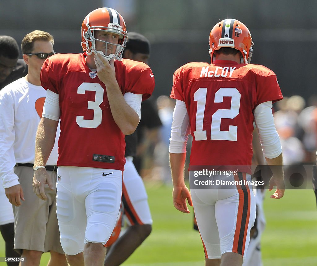 Cleveland Browns Training Camp 8-1-2012