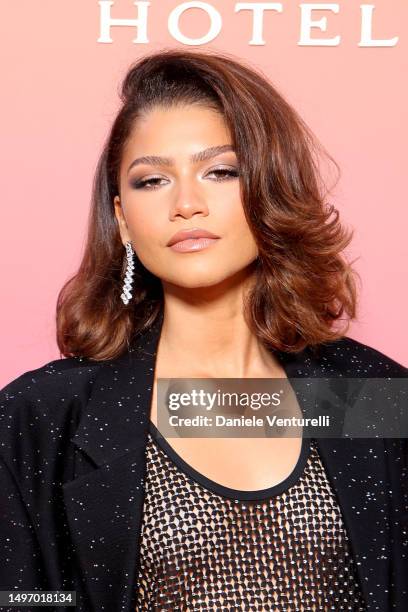 Zendaya attends the Bulgari Hotel Roma opening event at Bulgari Hotel Rome on June 08, 2023 in Rome, Italy.