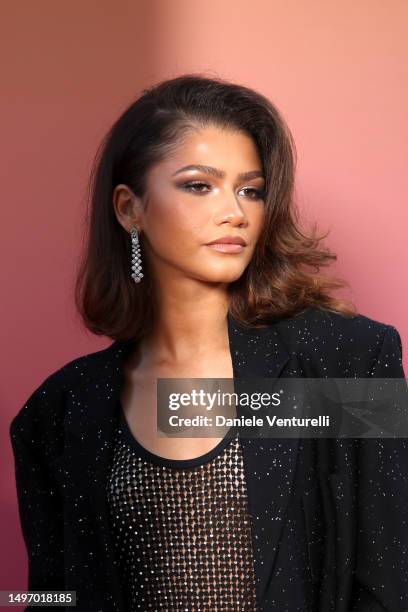 Zendaya attends the Bulgari Hotel Roma opening event at Bulgari Hotel Rome on June 08, 2023 in Rome, Italy.