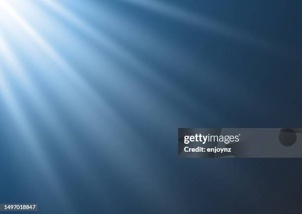 shining rays of light vector background - around the corner stock illustrations