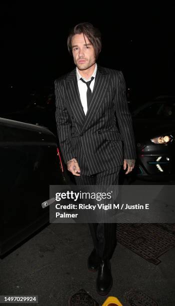 Liam Payne is seen attending Annabel's - 60th anniversary party on June 08, 2023 in London, England.