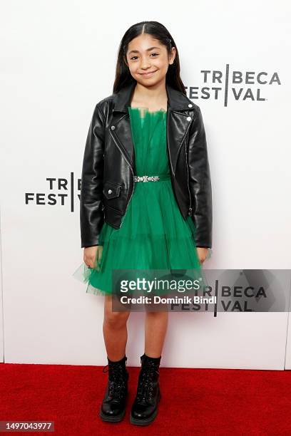 Regina Espronceda López attends the premiere of "Cuentos de Hadas/Fairytales" during the Shorts: Life Isn't Normal event at the 2023 Tribeca Festival...