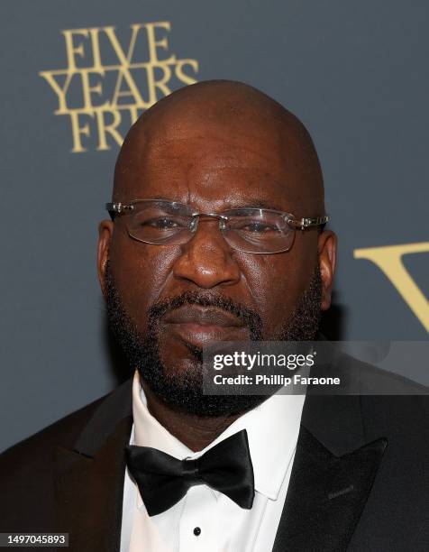 Michael “Harry-O” Harris attends an event celebrating Alice Marie Johnson's 5 years of freedom and honoring Kim Kardashian on June 08, 2023 in Los...