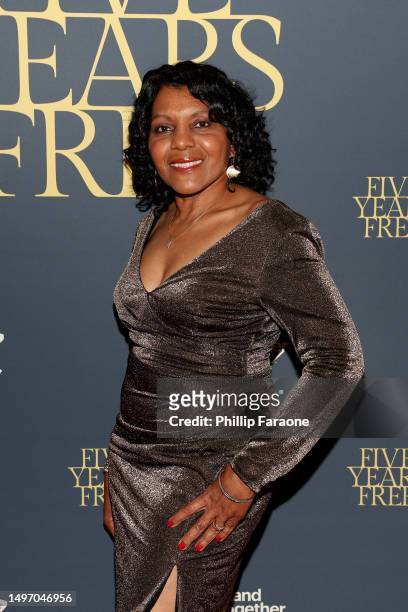 Dolores Hill attends an event celebrating Alice Marie Johnson's 5 years of freedom and honoring Kim Kardashian on June 08, 2023 in Los Angeles,...