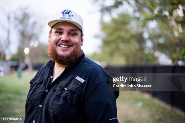Luke Combs attends night 1 of the 50th CMA Fest at Nissan Stadium on June 08, 2023 in Nashville, Tennessee.