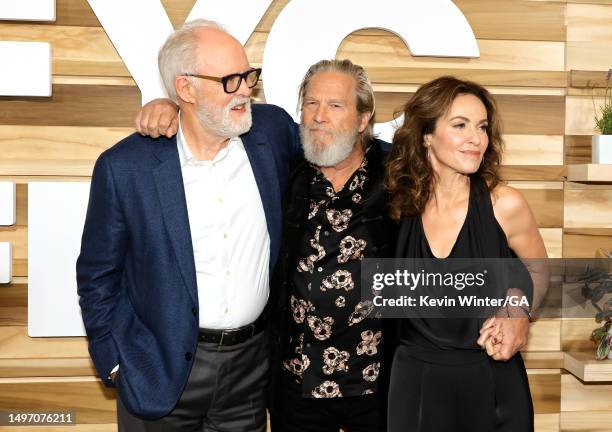 John Lithgow, Jeff Bridges and Amy Brenneman attend FX's "The Old Man" Season 1 FYC at DGA Theater Complex on June 08, 2023 in Los Angeles,...