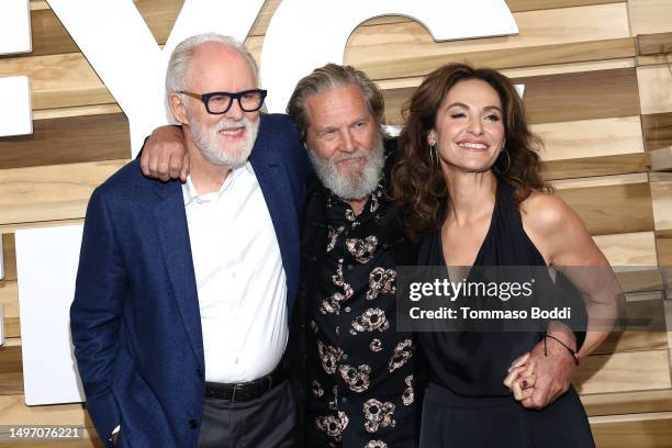 John Lithgow, Jeff Bridges and Amy Brenneman attend FX's "The Old Man" Season 1 FYC Event at DGA Theater Complex on June 08, 2023 in Los Angeles,...