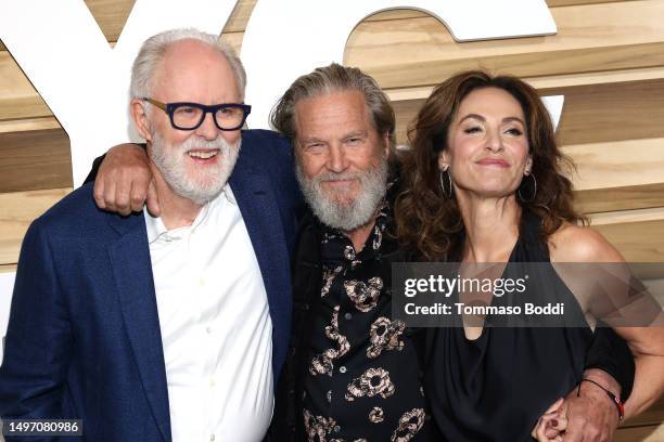 John Lithgow, Jeff Bridges and Amy Brenneman attend FX's "The Old Man" Season 1 FYC Event at DGA Theater Complex on June 08, 2023 in Los Angeles,...