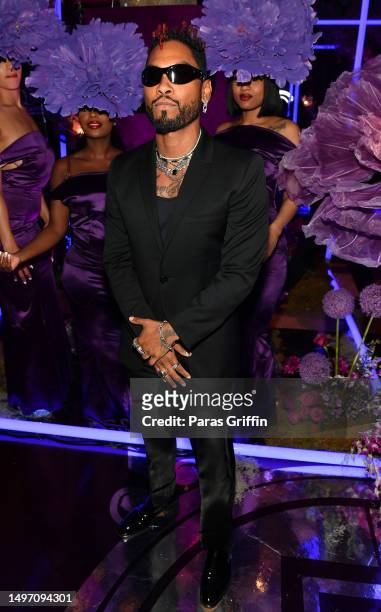 Singer Miguel attends 3rd Annual Birthday Ball for Quality Control CEO Pierre "P" Thomas at The Fox Theatre on June 08, 2023 in Atlanta, Georgia.
