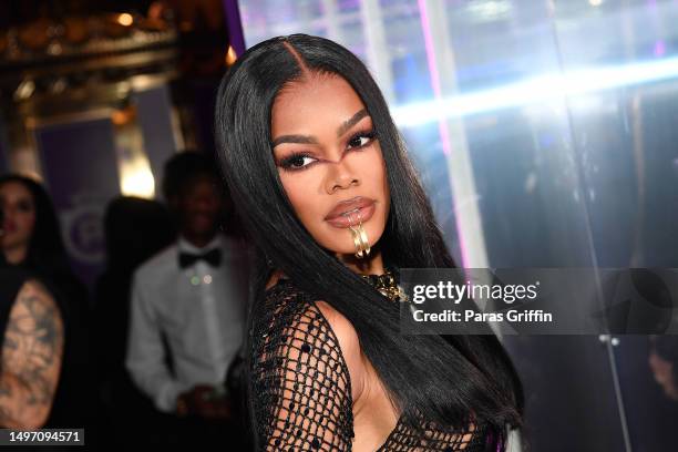 Teyana Taylor attends 3rd Annual Birthday Ball for Quality Control CEO Pierre "P" Thomas at The Fox Theatre on June 08, 2023 in Atlanta, Georgia.