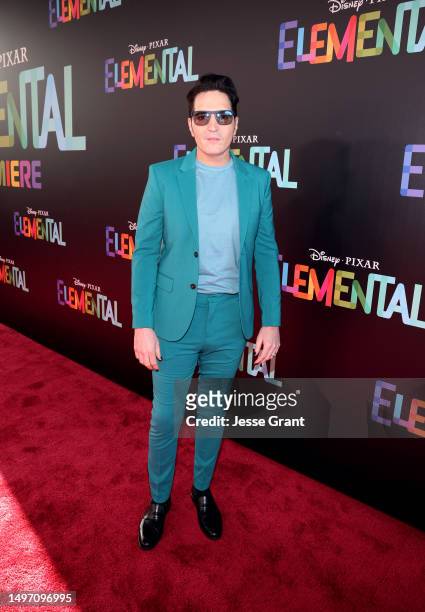 David Dastmalchian attends the World Premiere of Disney and Pixar's feature film "Elemental" at Academy Museum of Motion Pictures in Los Angeles,...