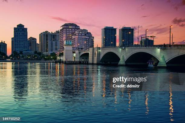 downtown west palm beach - 西棕櫚海灘 個照片及圖片檔