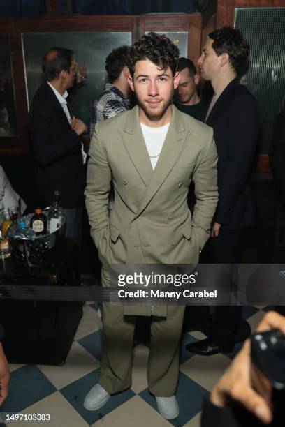 Nick Jonas attends the Tribeca Festival After-Party for "The Good Half" Premiere at The Palace on June 08, 2023 in New York City.
