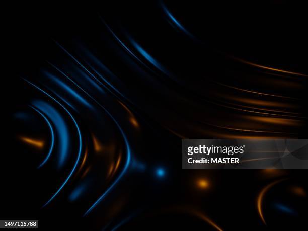 abstract swirly shape - orange silk background stock pictures, royalty-free photos & images