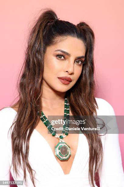 Priyanka Chopra Jonas attends the Bulgari Hotel Roma opening event at Bulgari Hotel Rome on June 08, 2023 in Rome, Italy.