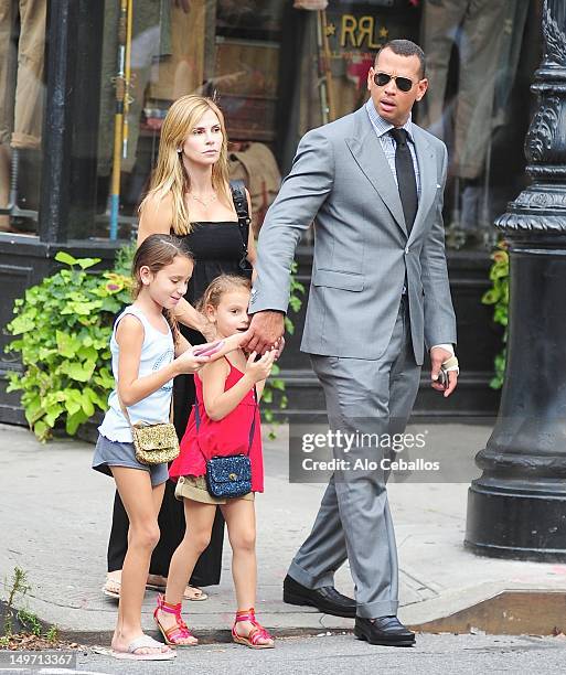 Alex Rodriguez's 2 Kids: All About Natasha and Ella