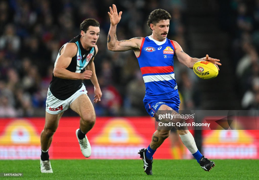 AFL Rd 13 - Western Bulldogs v Port Adelaide