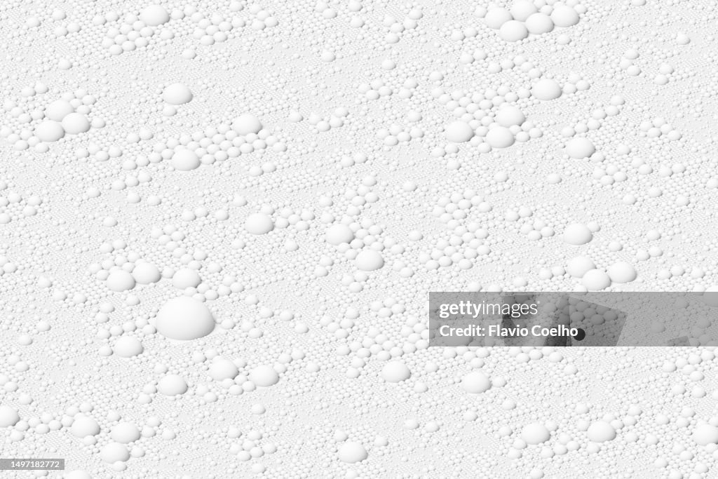 White Sphere Pattern White Background Pattern With White Spheres High-Res Stock Photo ...