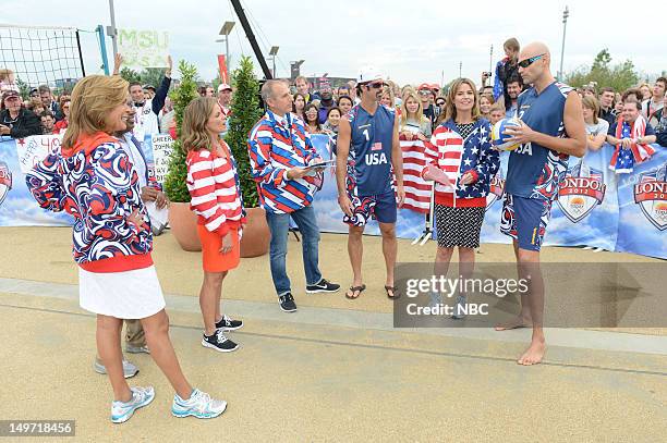 Hoda Kotb, Al Roker, Natalie Morales, Matt Lauer, Todd Rogers, Savannah Guthrie, Paul Dalhausser -- Photo by: