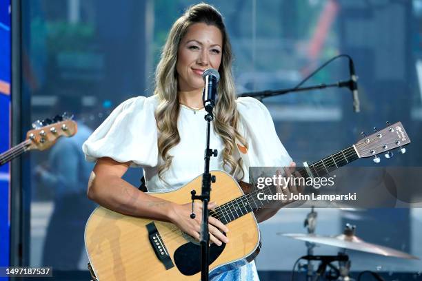 Colbie Caillat performs during Fox & Friends Summer Concert Series at Fox News Studios on June 09, 2023 in New York City.