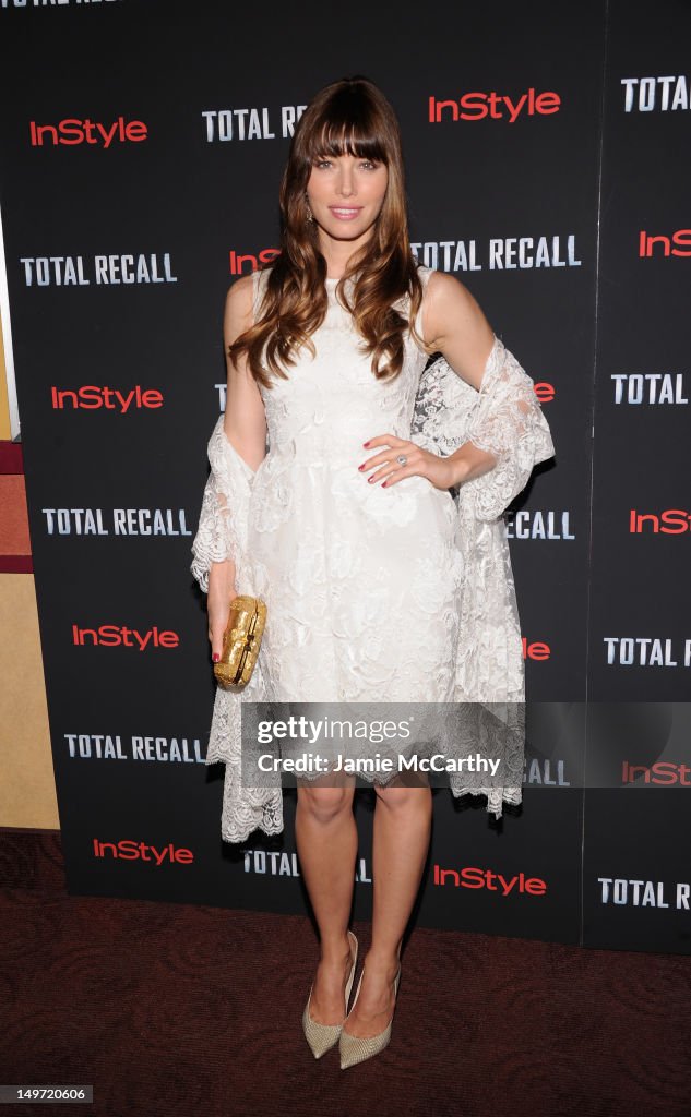 "Total Recall" New York Premiere - Inside Arrivals
